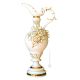 SPLENDIDA AMPHORA Vase baroque style artistic ceramic with 24k gold details Made in Italy