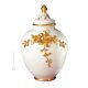 VASE AVVENENTE Baroque style artistic ceramic with 24k gold details Made in Italy