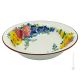 CATINO DECO TRADIZIONALE Ceramic bowl centerpiece handcraft handmade hand painted authentic Made in Italy from the Friuli region