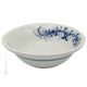 CIOTOLA DEKO BLU Ceramic bowl centerpiece handcraft handmade hand painted authentic Made in Italy from the Friuli region