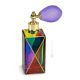 DELACROIX Perfume holder spray nebulizer atomizer authentic hand painted 24k gold-colour details