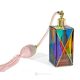 DELACROIX Perfume holder spray nebulizer atomizer authentic hand painted 24k gold-colour details