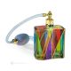 TAO Perfume holder spray nebulizer atomizer authentic hand painted 24k gold-colour details