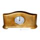 TABLE CLOCK Stand clock Baroque style artistic ceramic with 24k gold leaf Made in Italy