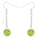 ORECCHINI ISABEL fashion jewellery Earrings handmade pearls in Murano-Venice glass authentic Made in Italy