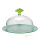 SWEET Modern cake bell made of superior quality glass, hand painted.