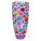 LISBOA Authentic Hand Painted Modern Decorative Crystal Vase.