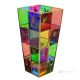 ADELAIDE Authentic Hand Painted Modern Decorative Crystal Vase.