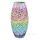 BETTY Authentic Hand Painted Modern Decorative Crystal Vase.