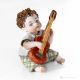 EDDIE - Unique pieces: musician with guitar, Italian porcelain doll.