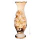 VASE Baroque style artistic ceramic with 24k gold details Made in Italy