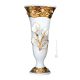 VASE Baroque style artistic ceramic with 24k gold details Made in Italy