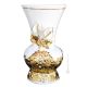 VASE Baroque style artistic ceramic with 24k gold details Made in Italy