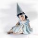 BLUE FAIRY Capodimonte porcelain, romantic fairy doll, high quality art.