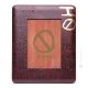 ORO Photo frame picture frame 13x18cm covered in genuine leather handcrafted