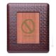 INTRECCIO Photo frame picture frame 13x18cm covered in genuine leather handcrafted