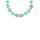 COLLANA EMILY fashion jewellery collier necklace handmade pearls in Murano-Venice glass with aventurine authentic Made in Italy