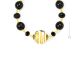 COLLANA MIRHO fashion jewellery collier necklace handmade pearls in Murano-Venice glass with gold 18k authentic Made in Italy