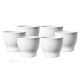 BICCHIERINO LULÙ set 6 cups Italian porcelain handcraft modern style authentic Made in Italy