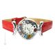 LADY wristwatch with Murrine Murano glass hand made authentic Made in Italy