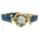 LADY wristwatch with Murrine Murano glass hand made authentic Made in Italy