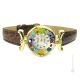 LADY wristwatch with Murrine Murano glass hand made authentic Made in Italy