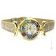 LADY wristwatch with Murrine Murano glass hand made authentic Made in Italy