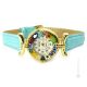 LADY wristwatch with Murrine Murano glass hand made authentic Made in Italy