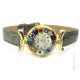 LADY wristwatch with Murrine Murano glass hand made authentic Made in Italy