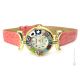 LADY wristwatch with Murrine Murano glass hand made authentic Made in Italy