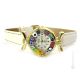 LADY wristwatch with Murrine Murano glass hand made authentic Made in Italy