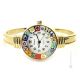 RIALTO wristwatch with Murrine Murano glass hand made authentic Made in Italy