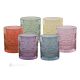 TATUAJE Set of 6 authentic modern hand painted water glasses in superior quality glass.