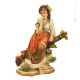 AUTUMN Statuette Statue Figure Porcelain Capodimonte Handmade Made in Italy Exclusive