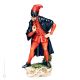 PANTALOON Statuette Statue Figure Porcelain Capodimonte Handmade Made in Italy Exclusive