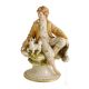 GALLANT Statuette Statue Figure Porcelain Capodimonte Handmade Made in Italy Exclusive