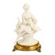 LADY WHITE Statuette Statue Figure Porcelain Capodimonte Handmade Made in Italy Exclusive