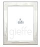 NAPOLI Photo Frame Picture Frame Silver Made in Italy Handmade Photo 7x9.5 Inch