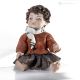 VALENTINA 14T82 Capodimonte porcelain doll hand made and painted collectible.