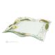 CALLA – Tray, serving plate, centerpiece in artistic glass, handmade